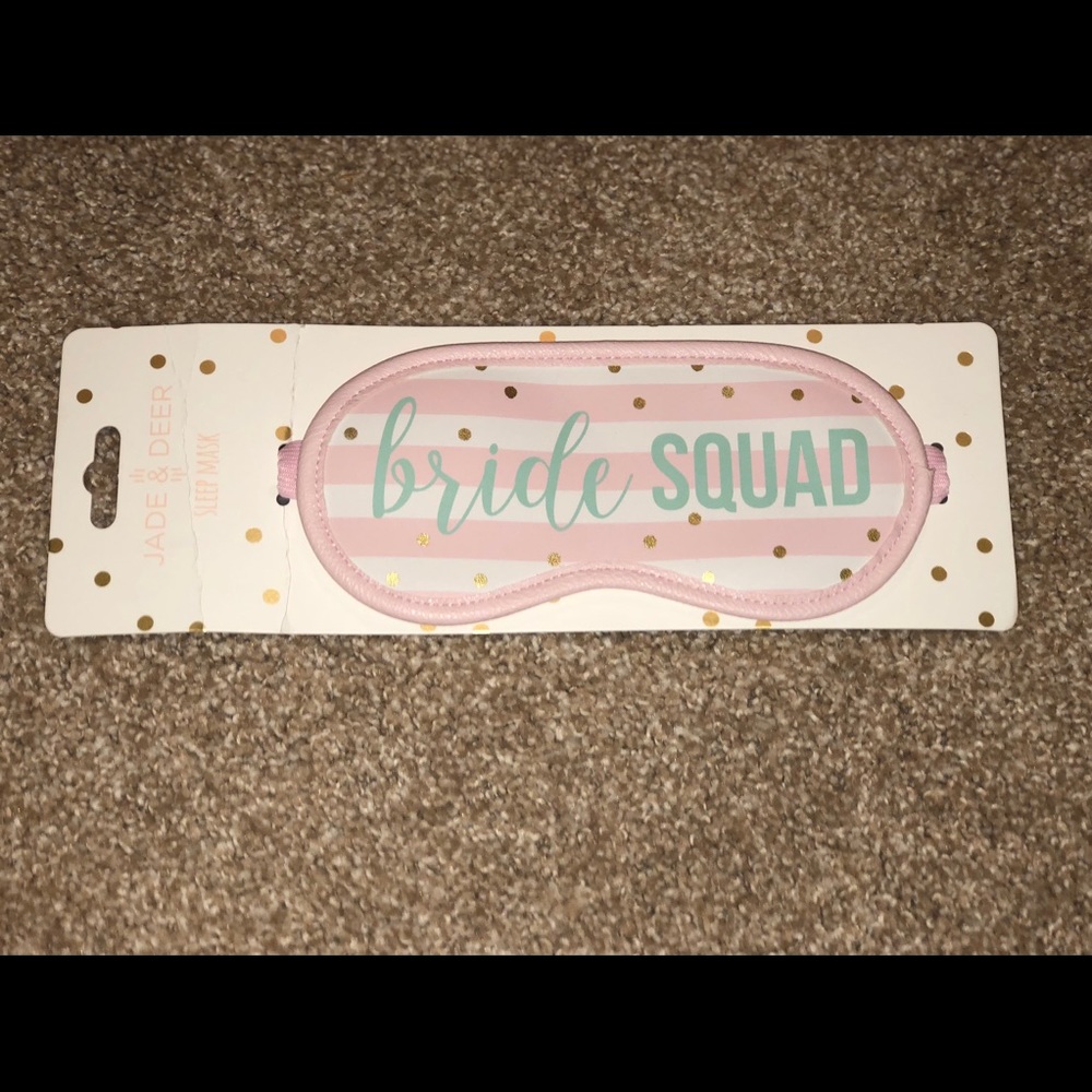 Bride Squad Sleep Mask